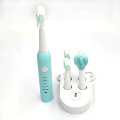 China Electric Rechargeable Anti Dust Toothbrush Kit 5 Full Modes 2 Minute Timer for sale