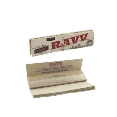 China Premium Materials Brand Ravv Rolling Paper Factory Recycled Rice Papers Factory Smoking Smoking Price for sale