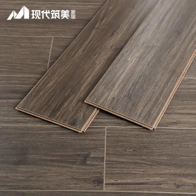 China Modern 12mm Thickness HDF MDF Laminate Flooring Technical Flooring Sale OEM Waterproof Wood Technics for sale