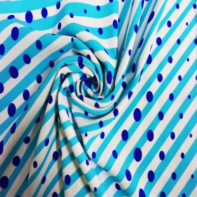 China Waterproof Wholesale Digital Printing Spandex 80 20 Polyamide Elastane Glossy Semi Dull Nylon Swimwear Fabric for sale