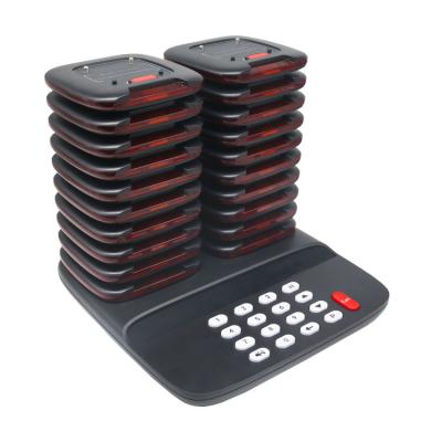 China Fall Wireless RF Response System Long Distance Heavy Duty Restaurant Call Bell System Wireless Waiter Call Bell KL-QC05 for sale