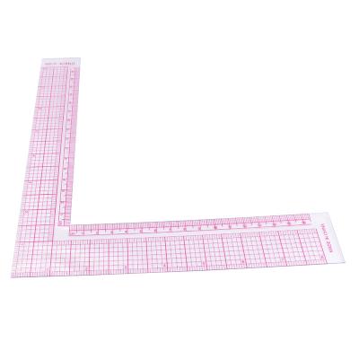 China Hot Selling Plastic Measuring Tool Plastic Ruler For Sewing Machine Curve Tailor 5808 for sale