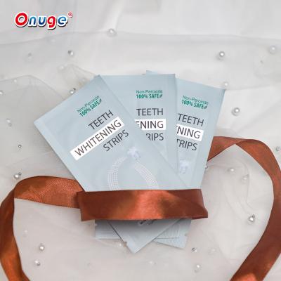 China Heathy Teeth Whitening Cleaning Onuge Express Whitening Strips For Teeth Sensitive Teeth Whitening Strips Private Label for sale