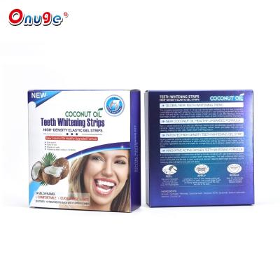 China Teeth Whitening System Daily Home Dental Whitening 6%HP White Gel Strips Advanced Gel Strips for sale