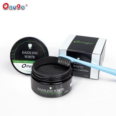 China Convenient Brighter White Teeth Whitening Activated Charcoal Tooth Powder for sale