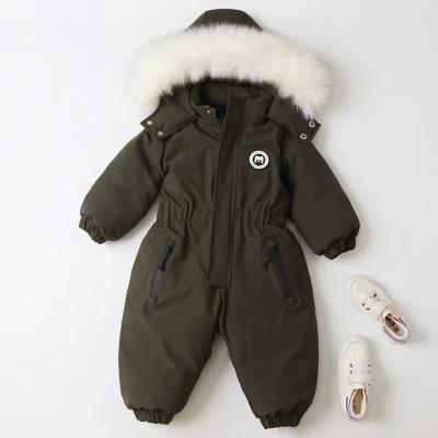 China 2022 Breathable Wholesale Premium Winter Toddler Snowsuit Kids Heavy Winter Clothing for sale