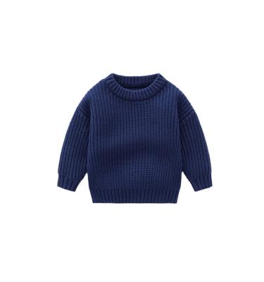 China Wholesale Warm Breathable Children's Sweater Winter and Autumn Baby Knitted Loose Babi Pullover Sweaters for sale