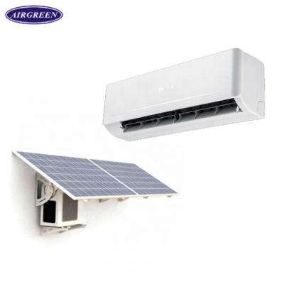 China ACDC SOLAR POWERED Room AIR CONDITIONER ON GRID RATE CHEAP SOLAR AIR CONDITIONING 9000BTU 1 HP SOLAR AIR CONDITIONER for sale