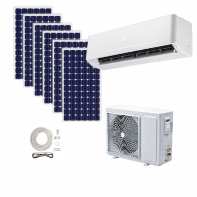 China Room HYBRID ON AC AIR CONDITIONER SOLAR AIR CONDITIONING PRICES ARe d'acondicionado GRID 24000BTU 2TON solar condicionado AR for sale