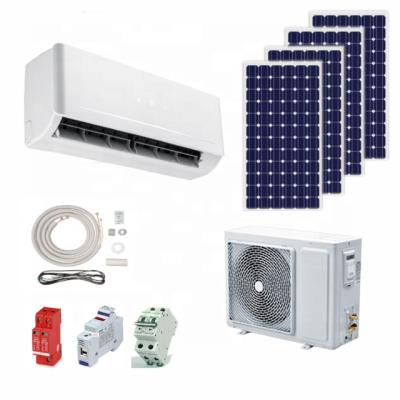 China Hotel ON GRILLE HYBRID 3500 W 12000 Btu 1.5 HP 1 TON 18000 Btu 2 HP SOLAR POWERED AIR CONDITIONER 1.5 TON SOLAR for sale