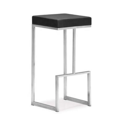 China Modern Modern Backless Counter Sneak Kitchen Furniture Stainless Steel Replace Seat Bar Chair Customized Event Bar Stool for sale