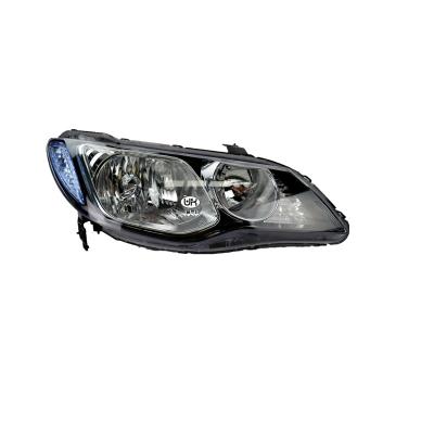 China USA MIDDLE EAST PC Lens HEAD LAMP FOR HONDA CIVIC 2006 - 2009 F OEM 33101/151-SNB-G02 for sale