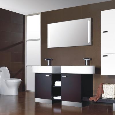 China Lowest Price Modern Bathroom Vanity Space Bath Furniture Floating Bathroom Vanity Cabinet for sale