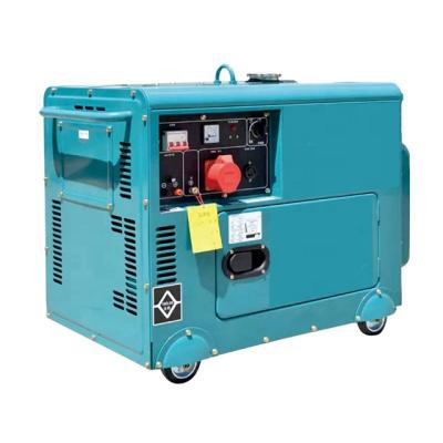 China OEM Factory YUCHAI 5kw 5000w 5kva air cooled single cylinder portable silent diesel generator WSTLP5 for sale