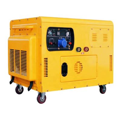 China Good price 5kw 7.5 KVA three phase silent portable diesel generator for home or office WSTLP7 for sale