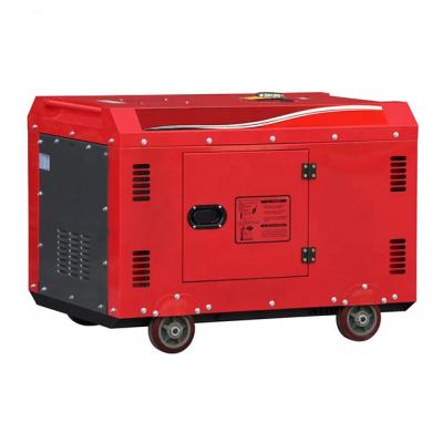 China Hot sale 10KVA three silent or single phase portable diesel generator WST-20GF for sale