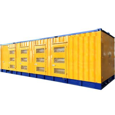 China Yuchai engine 1000kw / 1250kva diesel powered containerized generator sets standby mainpower WSTLP1000 for sale