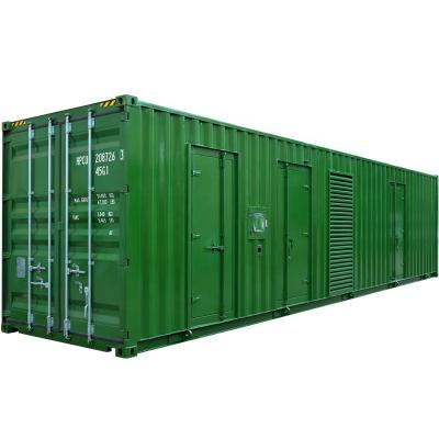 China 800kw containerized genset powered by yuchai engine genset diesel mainpower WSTLP800 for sale