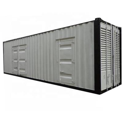 China 40ft 1200 KVA 1000 KW Container Diesel Generator Factory Price Sale WSTLP1000 Free Truck for sale