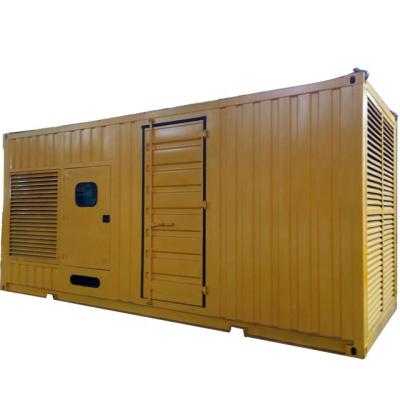 China 500kw---1200KW containerized generator set powered by JAPAN engine genset diesel mainpower WSTLP800 for sale