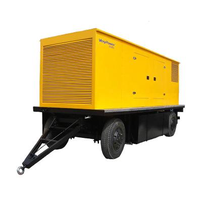 China Portable Trailer Generator Set 20kw-500kw Diesel Welding Generator In Running 40GF for sale