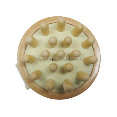 China Nondisposable Wooden Body Brush Remover Soft Natural Scalp Face Massage Brush Body Shampoo Brush for sale