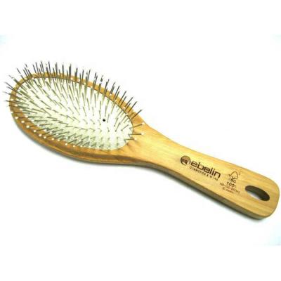 China Wooden Handleless Needle Actions Factory Hair Brush Massage Brush Eco-Friendly Comfortable Metal High Quality for sale