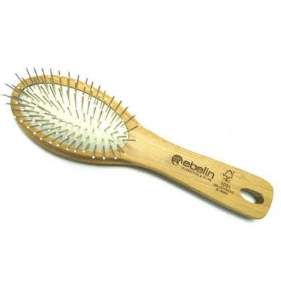 China Comfortable Safety Natural Metal Material Handleless Needle Brush Wooden Hair Brush Massage Brush For Hair for sale