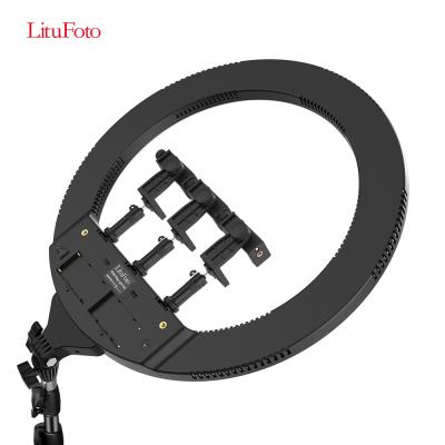 China LituFoto F40 LED Selfie Ring Light Fill Light for Phone, iPad and Camera for sale