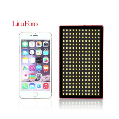 China Smartphone and Camera Photography Lighting Litufoto L28 Studio Light Mini LED Bi-Color Panel Light Photography Light for Professional DSLR Cameras with OLED Display for sale