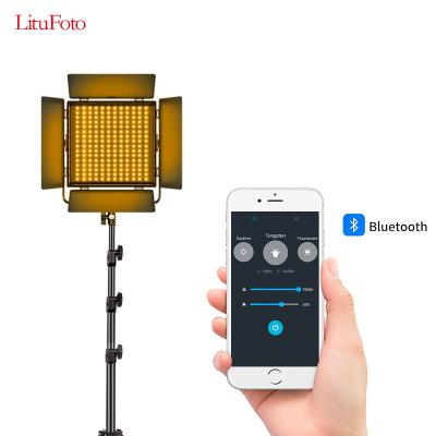 China High CRI 3200K - 7500K Dimmable LED Photography Studio Room Litufoto Video Light For TV Channel LED Photo Studio for sale