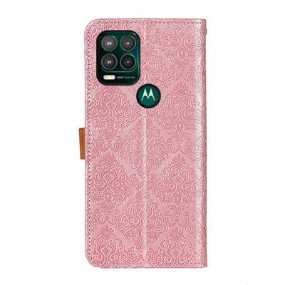 China New Luxury European Embossed Anti-fall Flip Wallet Case For MOTO G STYLUS 5G for sale