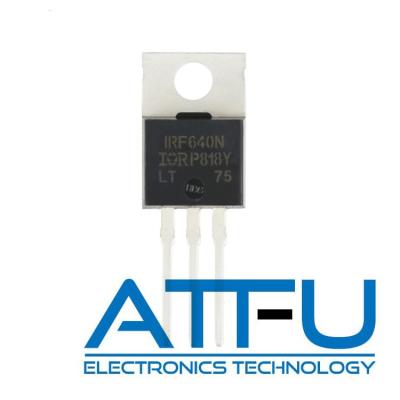 China Bleifreier n-Kanal Mosfet-Transistor, 200V 18A Hochgeschwindigkeitsmosfet-Transistor IRF640NPBF zu verkaufen