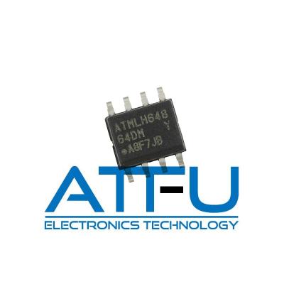 China microplaqueta 64Kb 8K X da movimentação do flash do Usb da frequência de pulso de disparo 1MHz ² C 550ns 8 SOIC AT24C64D-SSHM-T de 8 I à venda