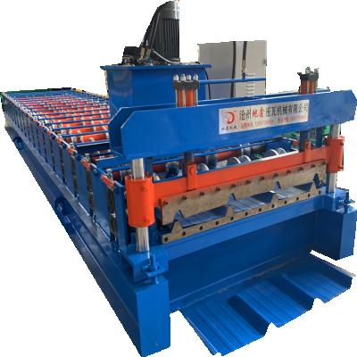 China China Auotomatic Trapezoidal Roof Steel Sheet Roll Forming Machine Corrugated Sheet Roofing Tiles Making Machine for sale