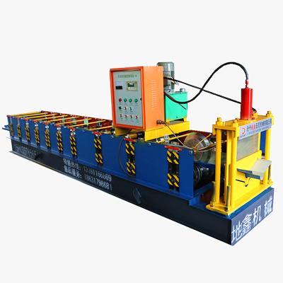 China The Most Popular Automatic Ridge Cap Steel Double Roof Automatic Forming Machine for sale