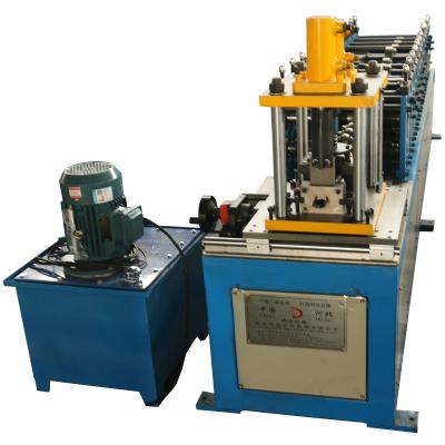 China Hotels Keel Roll Forming Making Machine C U Profile Steel Light Aluminum Keel Roll Forming Machine for sale