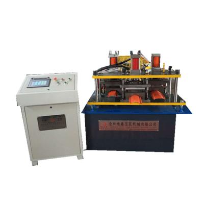 China Automatic Construction Fence Color Steel Strip Palisade Three Patterns Panel In One Roll Forming Machine for sale