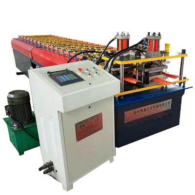 China Building Material Stores Building Material Delta PLC And Guardrail Fence Sheet Forming Machine for sale