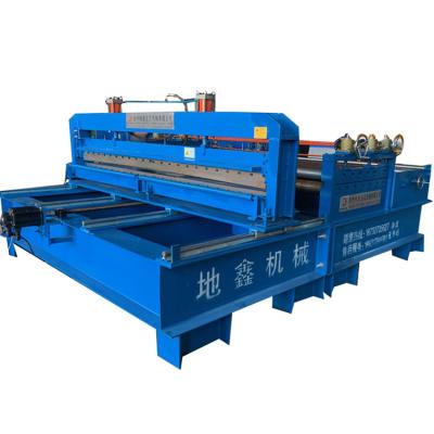 China Building Material Shops Steel Sheet Metal Coil Straightening And Leveling Cut To Length Line Machine for sale