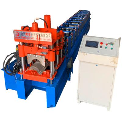 China Continuous Full Automatic Hotels Botou Metal Roof Ridge Cap Roll Forming Machine Production Line for sale