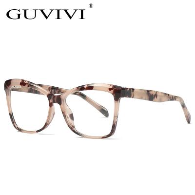 China Cats Eye Frame GUVIVI TR90 Optical Sight Small Square Optical Frame Classic Made In China 2020 OEM Customize New Optical Frame for sale