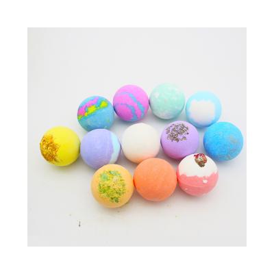 China Hot Selling Body Private Label Bath Bombs Customized Colorful Bubble Bath Bombs Gift Set Competitive Price Bath Bombs Set for sale