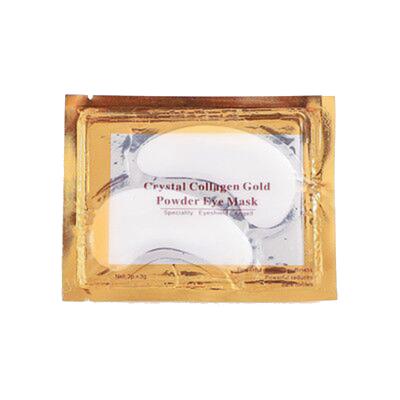 China Anti-Puffiness Private Label Eye Patch Collagen Gel Eye Mask Crystal Gold For Anti Dark Circle Hydrogel Eye Patches for sale