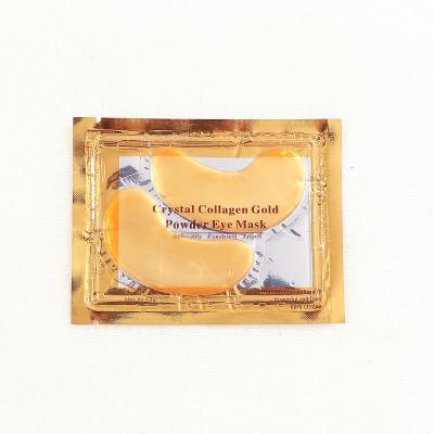 China Anti Puffiness 24K Gold Eye Mask For Dark Circles And Collagen Anti Aging Crystal Eye Masks Sheet Puffy Patch for sale