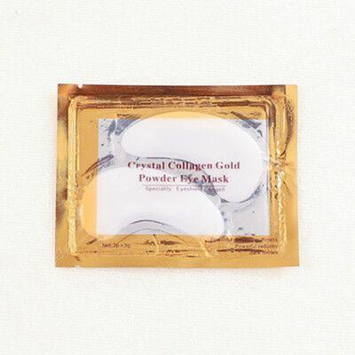 China 24K Gold Circle Private Label Anti-Puffiness Eye Mask Anti-Aging Dark Collagen Sheet Hydrogel Crystal Eye Mask for sale