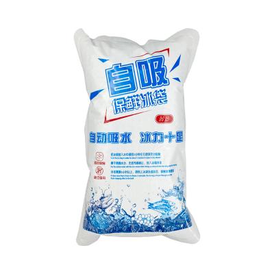 China Reusable Food Carry Gel Ice Bag Insulated Ice Pack Dry Cold Gel Cooler Bag For Fresh Food for sale