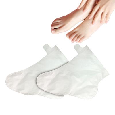 China OEM Lemon Vitamin Foot Whitening Peeling Skin Care Callus Removal Foot Sheet Feet Mask Exfoliate Socks for sale