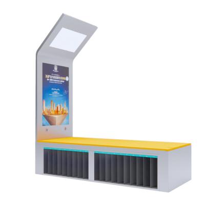 China Customizable Smart Solar Panel Bench Outdoor Waterproof Bench With Streetlight for sale