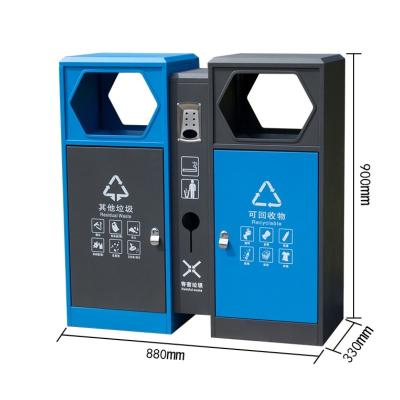 中国 Direct Sales Wholesale Price Trash Bin Industrial Stainless Steel Waste Bin 販売のため